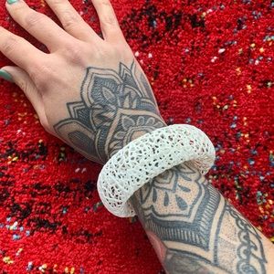3-D Printed Nylon cuff